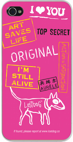 LostDog Top secret Cover Pink