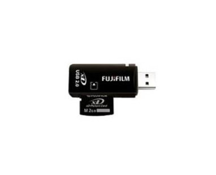 Fujifilm P10NM00920A USB 2.0 Черный устройство для чтения карт флэш-памяти
