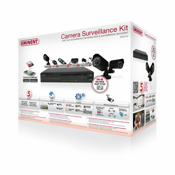 Eminent EM6105 Video-Überwachungskit