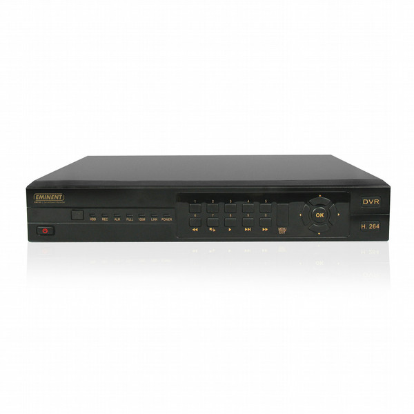 Eminent EM6108 Black digital video recorder