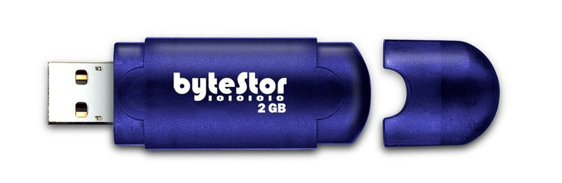 bytestor Maxi 2GB 2ГБ USB 2.0 Синий USB флеш накопитель