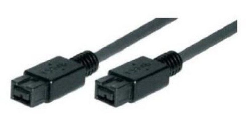 Media Express SF0320 1m 9-p 9-p Black firewire cable