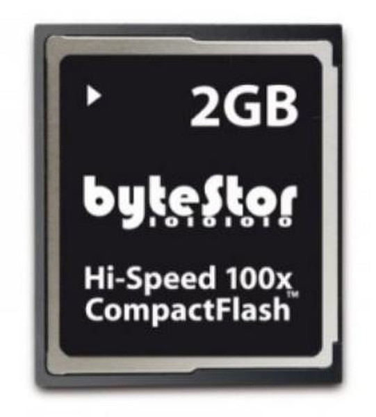 bytestor CompactFlash 2GB 100x 2GB CompactFlash memory card