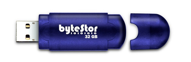 bytestor Maxi 32GB 32GB USB 2.0 Typ A Blau USB-Stick