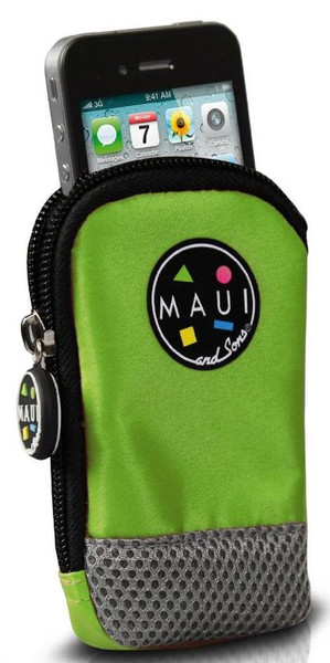 Maui MA8TPC10GES Чехол Черный, Зеленый чехол для мобильного телефона
