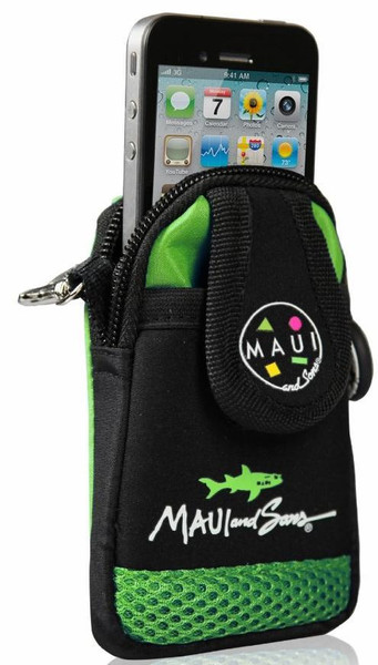 Maui MA8TBC10GES Чехол Черный, Зеленый чехол для мобильного телефона