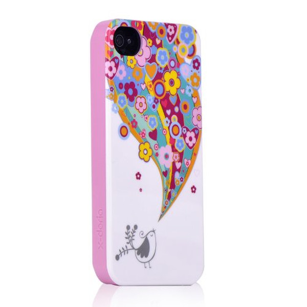 X-Doria 403344 Cover case Розовый, Белый чехол для мобильного телефона