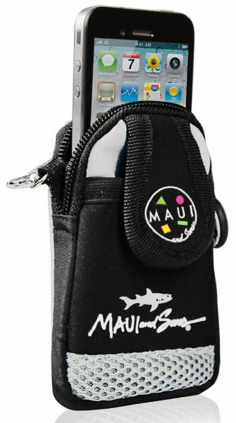 Maui MA8TBC10WES Beuteltasche Schwarz, Weiß Handy-Schutzhülle
