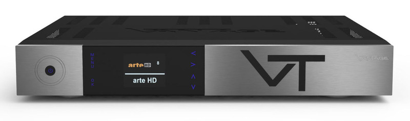 Vantage VT-1C+ Ethernet (RJ-45) Full HD Black,Silver TV set-top box