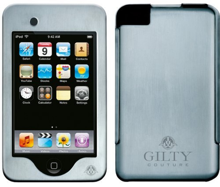 Gilty Couture GCA-AT-641SS Cover case Metallisch MP3/MP4-Schutzhülle