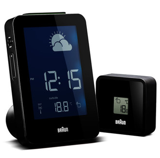 Braun BNC013-RC Black weather station
