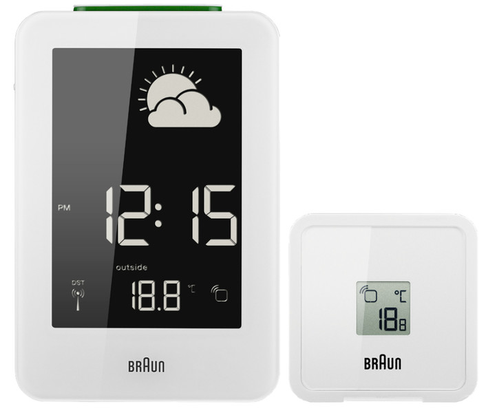 Braun BNC013-RC White weather station