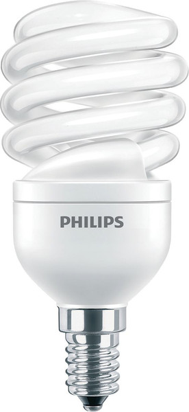 Philips Economy Twister 871829121729900 12Вт E14 Теплый белый люминисцентная лампа energy-saving lamp