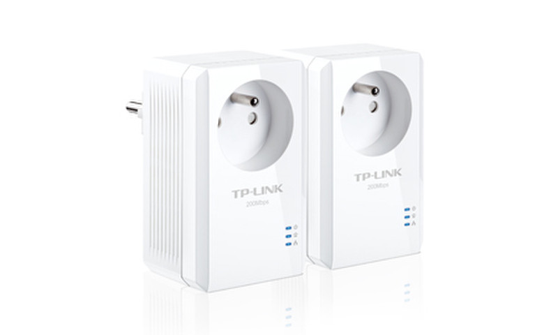 TP-LINK TL-PA2015PKIT 300Мбит/с Подключение Ethernet Белый 2шт PowerLine network adapter