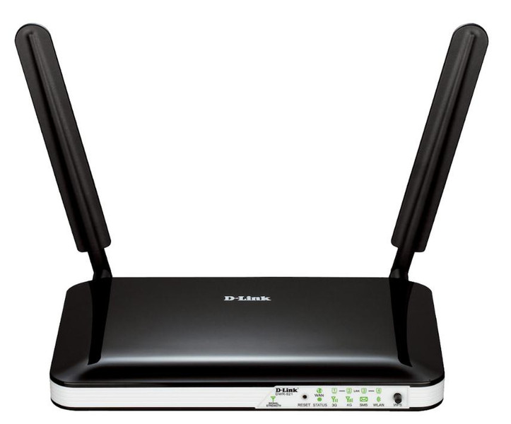 D-Link DWR-921 Fast Ethernet 3G 4G Black,White wireless router
