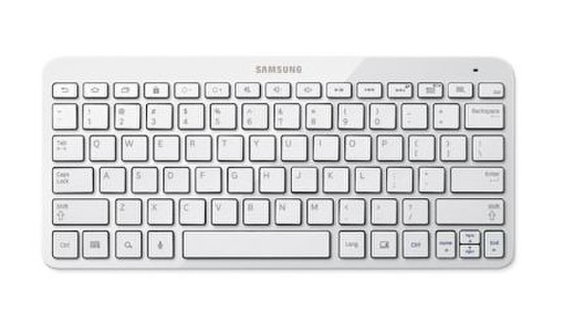 Samsung BKB-10ITWEGXET Bluetooth QWERTZ Итальянский Белый клавиатура для мобильного устройства