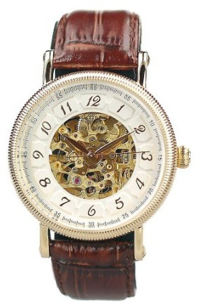 Breytenbach BB1320W-G Wristwatch Male Mechanical (auto wind) Gold watch