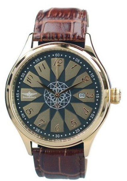 Breytenbach BB3310SG-G Armbanduhr Männlich Mechanisch (automatische Aufwicklung) Gold Uhr
