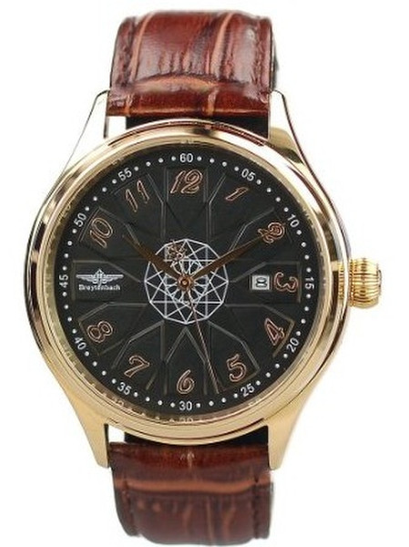 Breytenbach BB3310SS-G Armbanduhr Männlich Mechanisch (automatische Aufwicklung) Gold Uhr