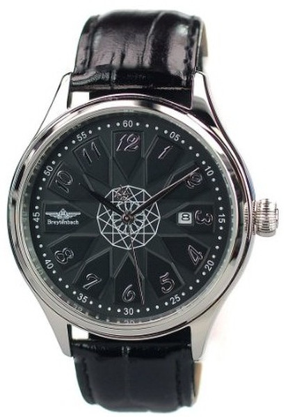 Breytenbach BB3310SS-SS Armbanduhr Männlich Mechanisch (automatische Aufwicklung) Silber Uhr