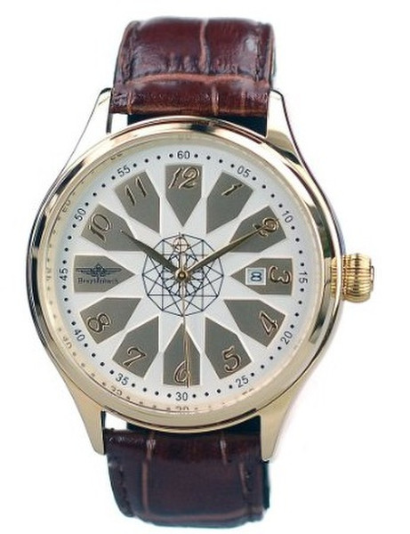 Breytenbach BB3310WG-G Armbanduhr Männlich Mechanisch (automatische Aufwicklung) Gold Uhr