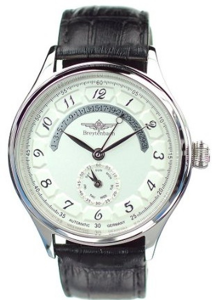 Breytenbach BB55102WW-SS Armbanduhr Männlich Mechanisch (automatische Aufwicklung) Silber Uhr