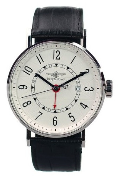 Breytenbach BB6620W-SS Wristwatch Male Quartz Silver watch