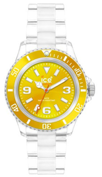Ice-Watch Classic Clear Bracelet Unisex Quartz Yellow