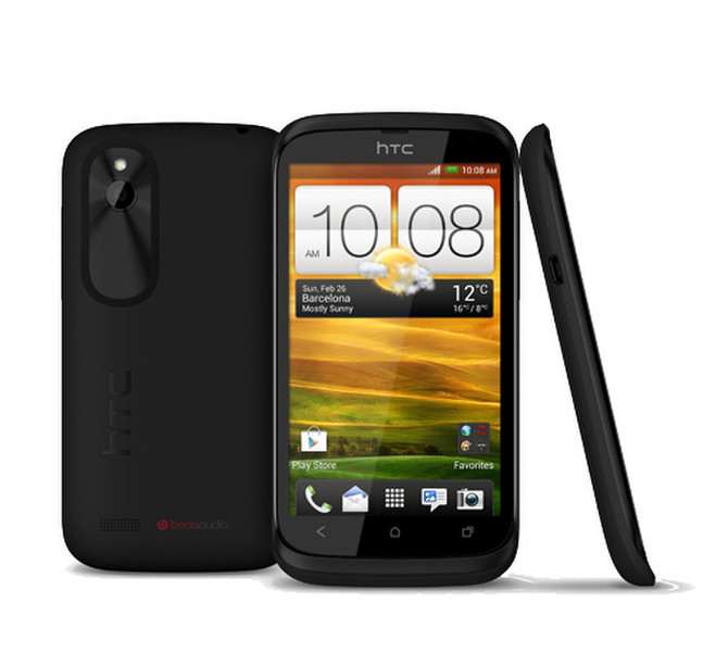 HTC Desire V Две SIM-карты Черный смартфон