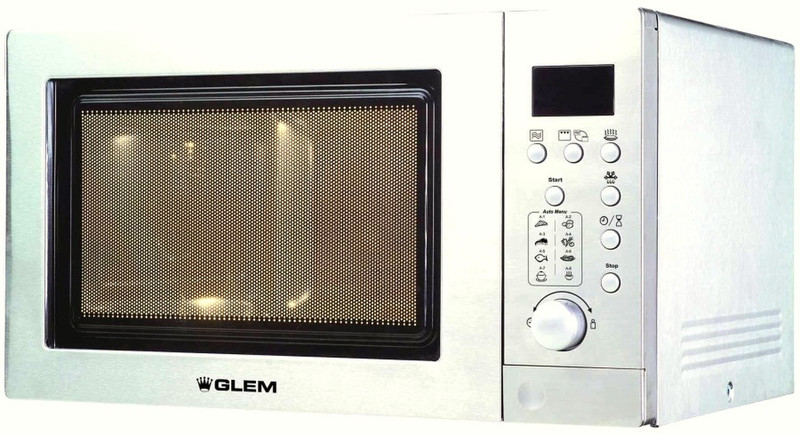 Glem GMF253WH Countertop 25L 900W White microwave