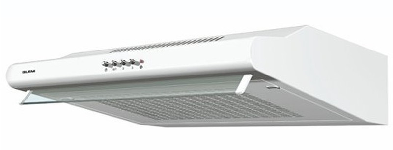 Glem GHC65WH Semi built-in (pull out) 450m³/h White cooker hood