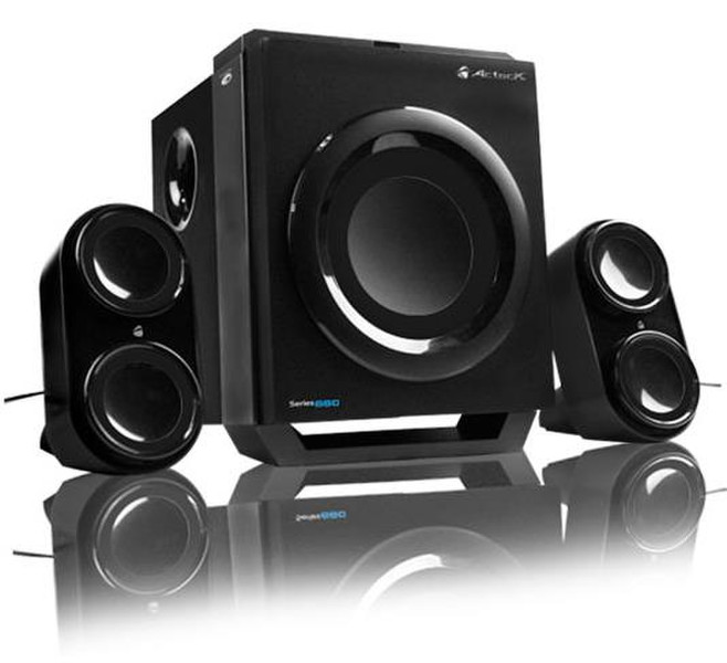 Acteck LVSM-006 2.1 480W Black speaker set