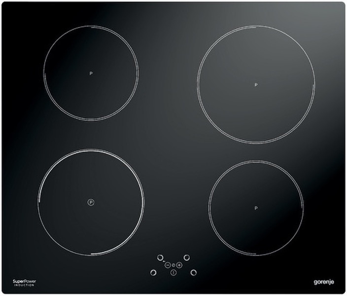 Gorenje IT61SC built-in Electric induction Black hob