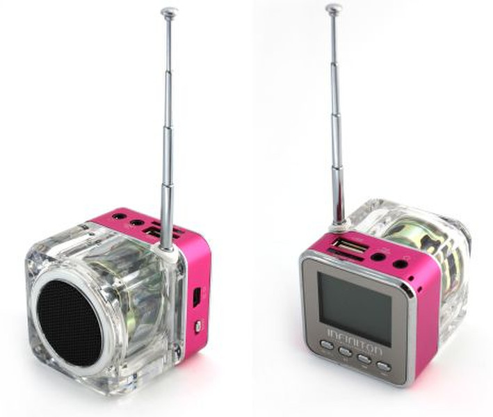 Infiniton 999923 Портативный Цифровой Розовый радиоприемник