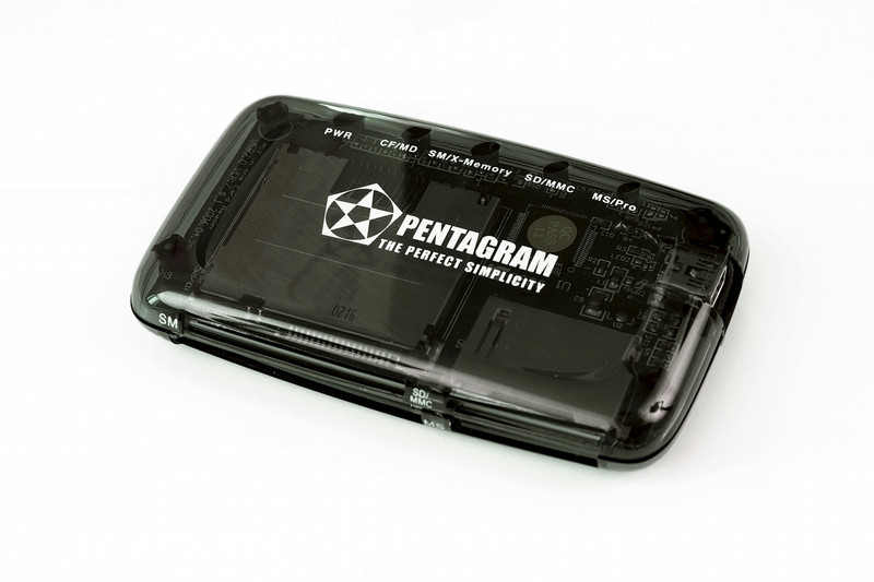 Pentagram PentaFLASH USB 2.0 Черный устройство для чтения карт флэш-памяти