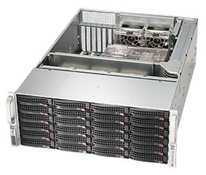 Supermicro SuperChassis 846BA-R1K28B Rack 1280W Black computer case