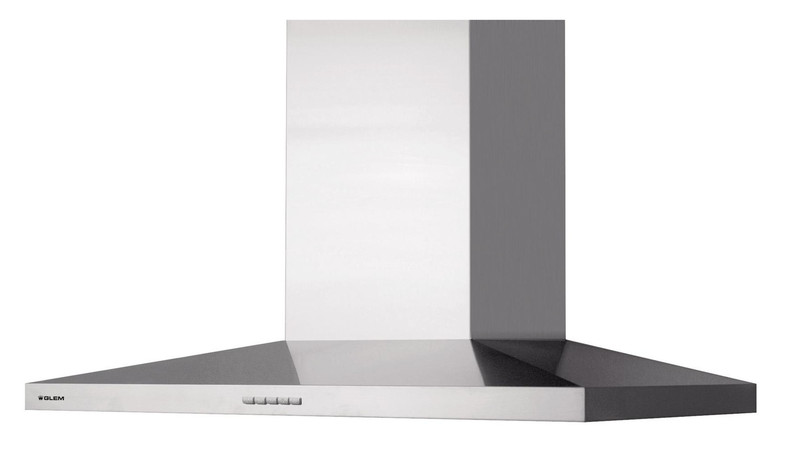 Glem GHP971IX Wall-mounted 710m³/h Stainless steel cooker hood