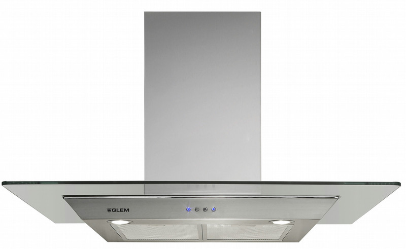 Glem GHQ97IX Wall-mounted 750m³/h Stainless steel cooker hood