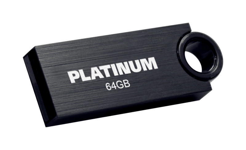 Platinum 177548/1 64GB USB 2.0 Type-A Black USB flash drive