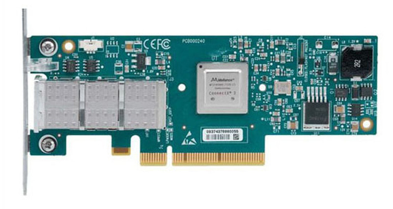 Mellanox Technologies CONNECTX-2 VPI 10GBE PCIE2.0 X8 Внутренний Ethernet 20000Мбит/с