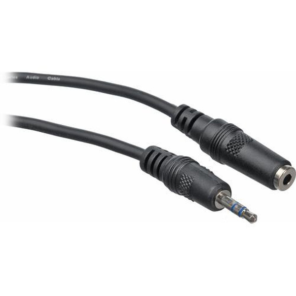 Comprehensive 3.5mm M/F, 25ft. 7.62m 3.5mm 3.5mm Black