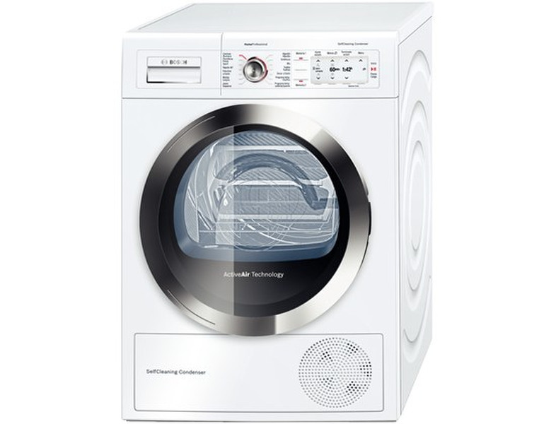 Bosch WTY88710EE Freistehend Frontlader 8kg A+++ Weiß Wäschetrockner