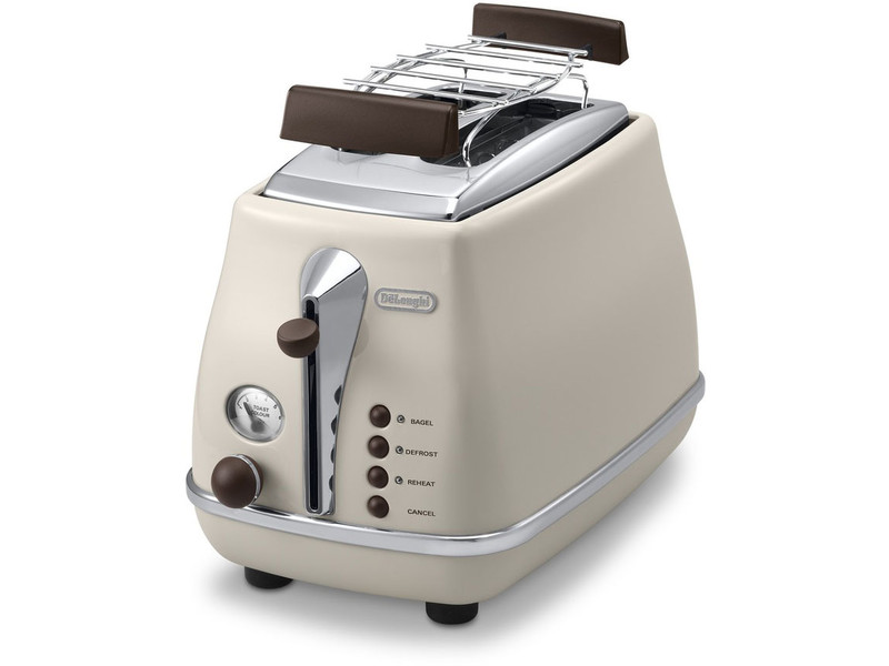 DeLonghi CTOV 2103.BG 2slice(s) 900W Cream toaster