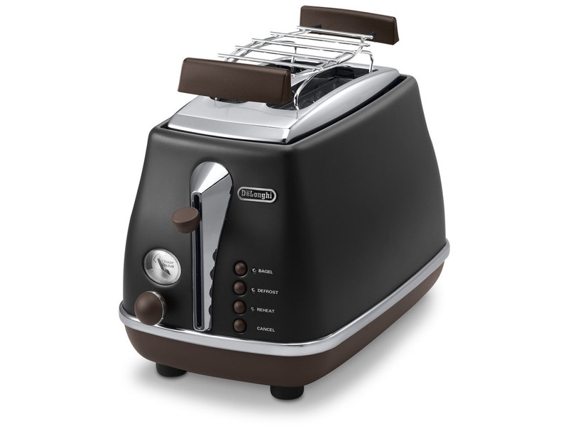DeLonghi CTOV 2103.BK 2slice(s) 900W Black toaster