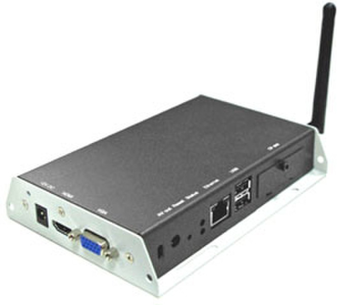 AIS XMP-3350 4ГБ 2.0 1920 x 1080пикселей Wi-Fi Черный, Серый медиаплеер