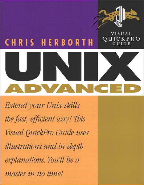 Peachpit Unix Advanced: Visual QuickPro Guide 304Seiten Software-Handbuch