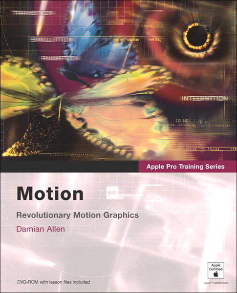 Peachpit Apple Pro Training Series: Motion 560pages software manual