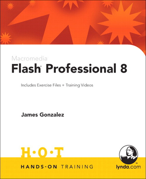 Peachpit Macromedia Flash Professional 8 Hands-On Training 640pages software manual