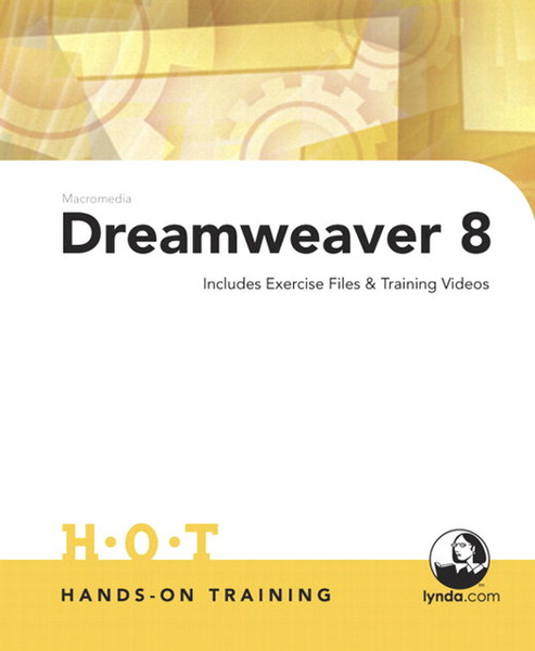 Peachpit Press Macromedia Dreamweaver 8 Hands-On Training 528pages software manual