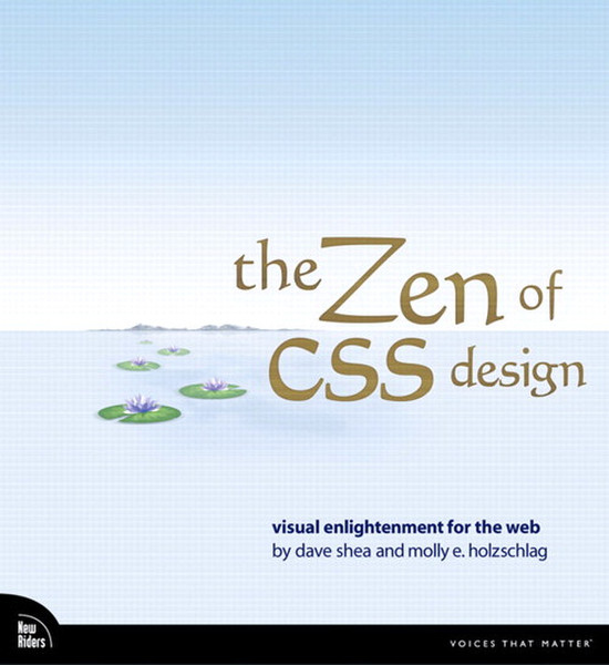 Peachpit Zen of CSS Design, The: Visual Enlightenment for the Web 304pages software manual